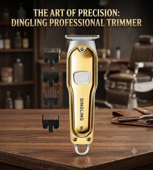 Dingling D-071 Professional Beard Trimmer – Precision Outlining & Detail Hair Grooming Tool for Men