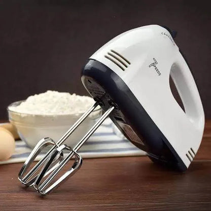 Electric Hand Mixer | 7-Speed Egg Beater Machine Powerful Electric Mixer with Stainless Steel Beaters The Ultimate Electric Hand Mixer For Kitchen
