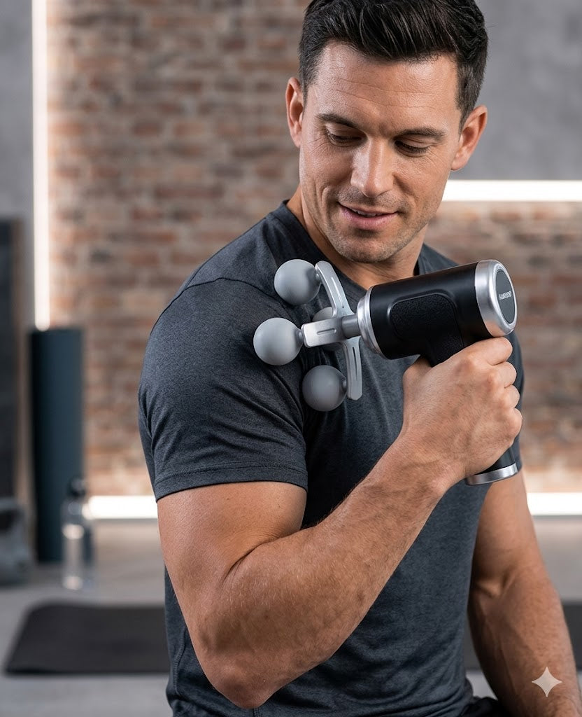 Professional 9-in-1 Multi-Functional Full Body Deep Tissue Massager - Instant Pain Relief & Muscle Recovery Therapy"