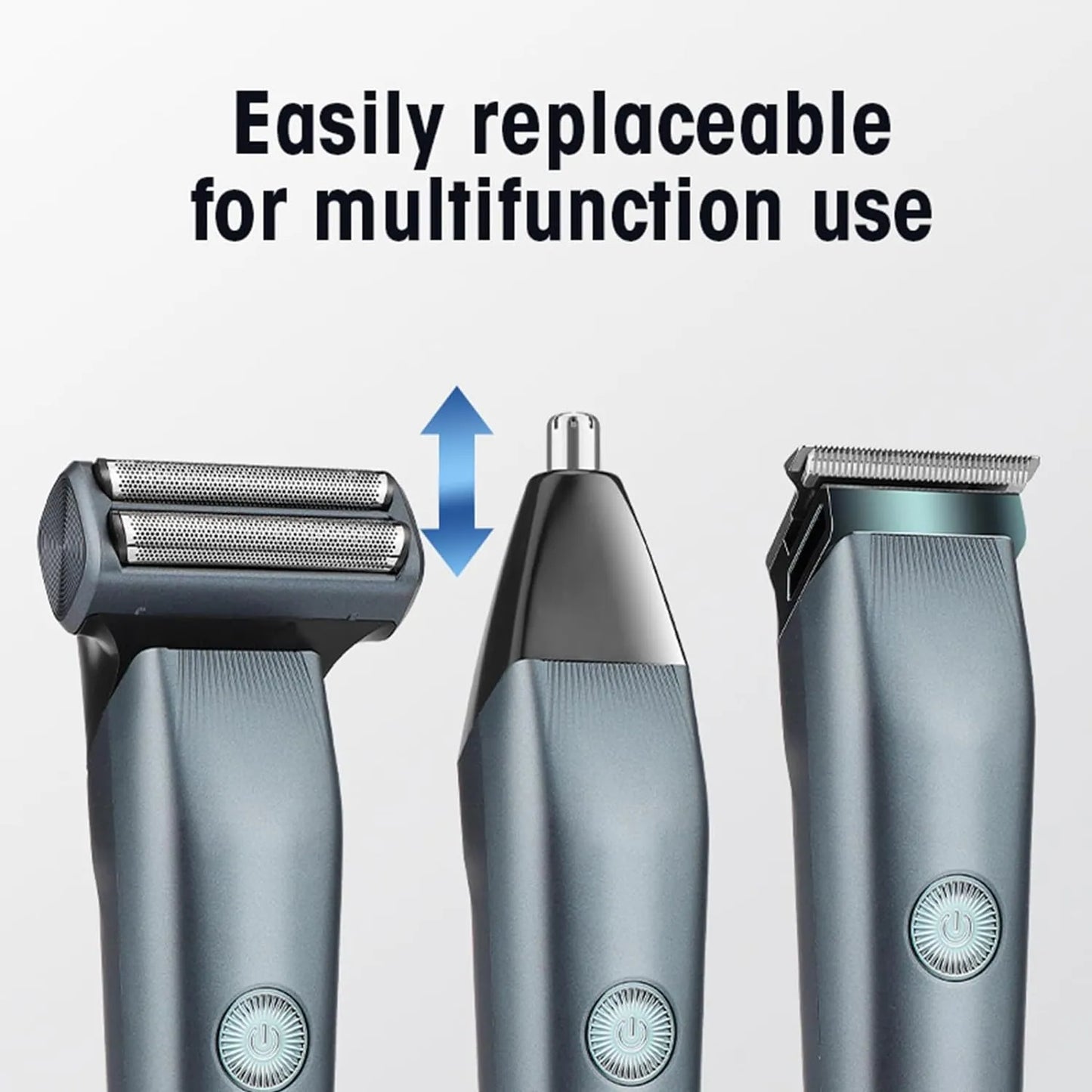 DL-9218 3 In 1 Rechargeable Hair Trimmer, Shaver, Nose Trimmer For Men. Hair Removal machine for men
