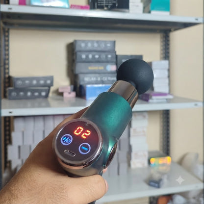 Professional 4-in-1 Touch Display Massager | 32-Speed Deep Tissue Pain & Fatigue Relief