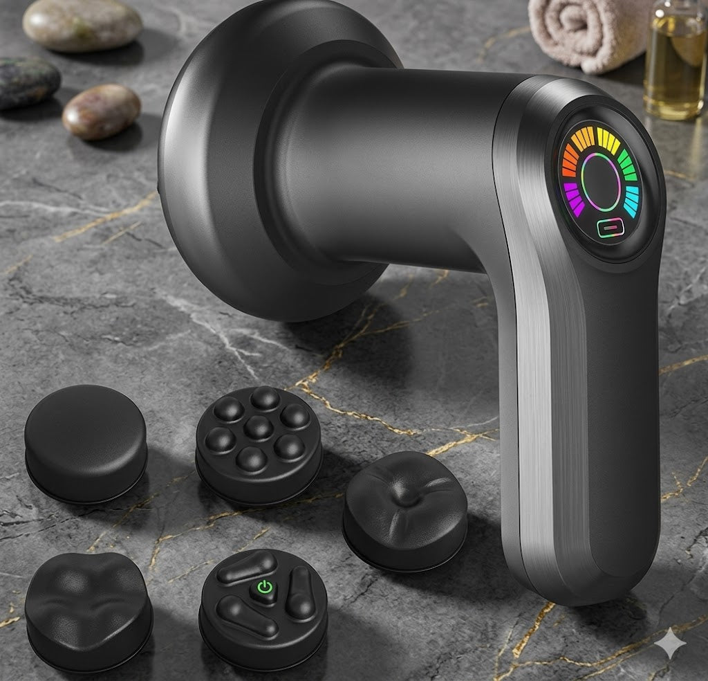 Professional Shiatsu Deep-Tissue Massager – Real Human-Hand Kneading Technology for Neck, Back & Muscle Relief