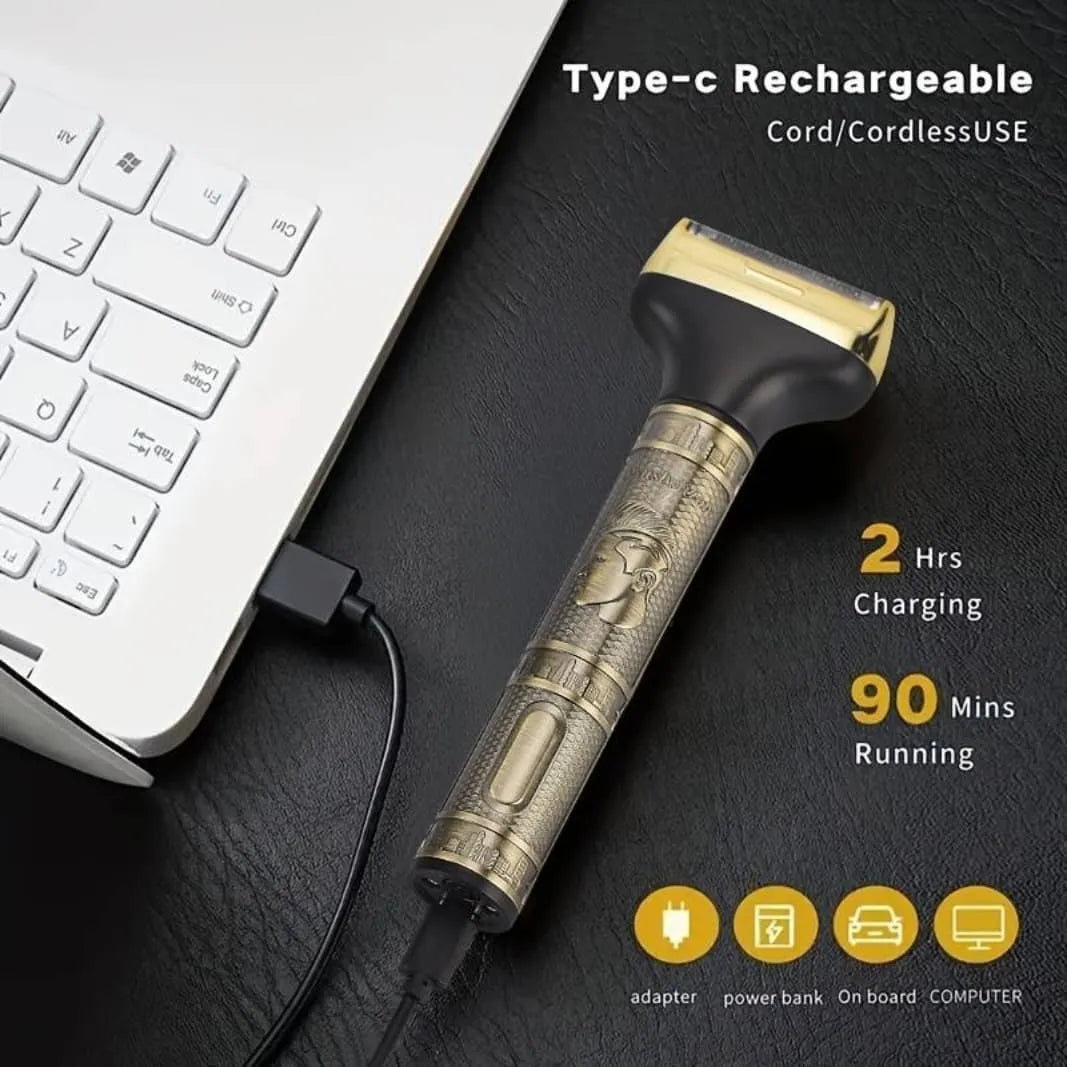 DL 9266 3-in-1 3 In 1 Rechargeable Hair Trimmer, Shaver, Nose Trimmer For Men. Hair Removal machine for men