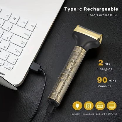 DL 9266 3-in-1 3 In 1 Rechargeable Hair Trimmer, Shaver, Nose Trimmer For Men. Hair Removal machine for men