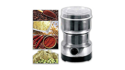 Electric Grinder High Quality Stainless Steel Spices Masala, Nuts, Beans Grinder Powerful Motor