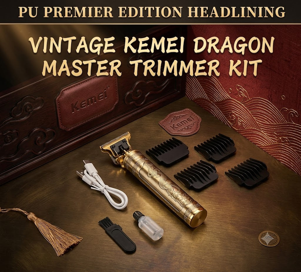 Kemei T99 Dragon Edition Professional Hair Trimmer – Precision Beard & Hair Grooming Tool
