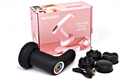 Professional Shiatsu Deep-Tissue Massager – Real Human-Hand Kneading Technology for Neck, Back & Muscle Relief