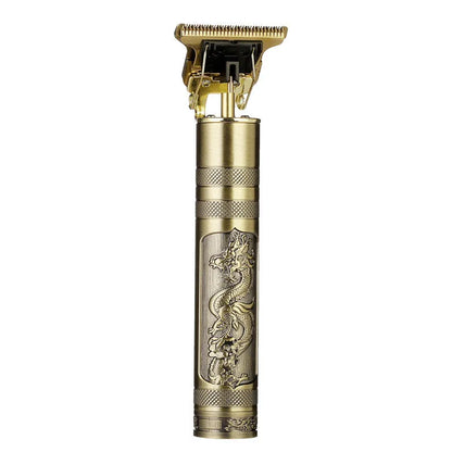 PROFESSIONAL VINTAGE t9 DRAGON STYLE TRIMMER FOR MEN, Usb Rechargeable Outline Edger Beard Trimmer, GROOMING KIT FOR MEN