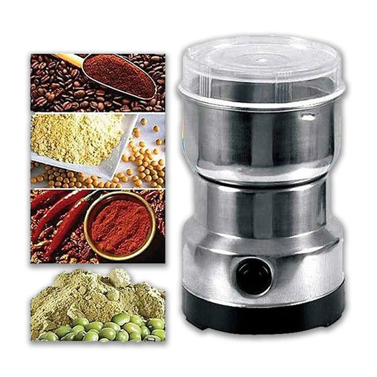 Electric Grinder High Quality Stainless Steel Spices Masala, Nuts, Beans Grinder Powerful Motor