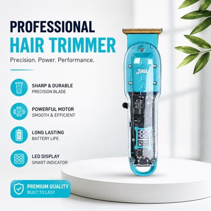 JAWA 814 Clear Body Trimmer: High-Precision Blades & Ultra-Power Motor