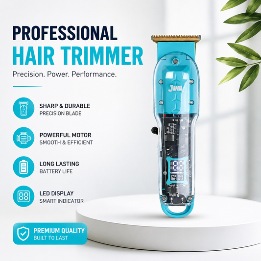JAWA 814 Clear Body Trimmer: High-Precision Blades & Ultra-Power Motor