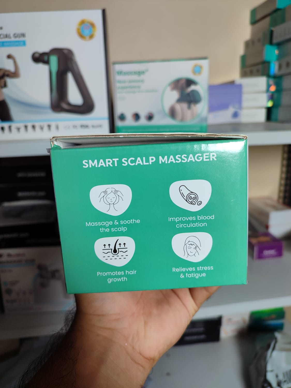 Smart Scalp Massager – Relieve Stress & Relax Your Head Instantly