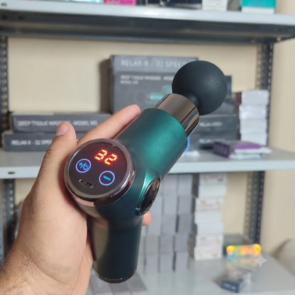 Professional 4-in-1 Touch Display Massager | 32-Speed Deep Tissue Pain & Fatigue Relief