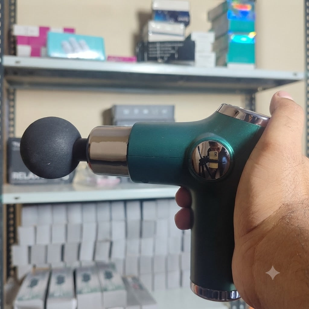 Professional 4-in-1 Touch Display Massager | 32-Speed Deep Tissue Pain & Fatigue Relief