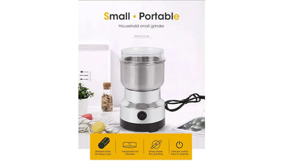 Electric Grinder High Quality Stainless Steel Spices Masala, Nuts, Beans Grinder Powerful Motor