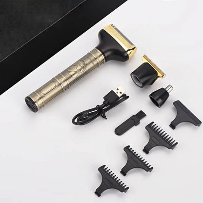 DL 9266 3-in-1 3 In 1 Rechargeable Hair Trimmer, Shaver, Nose Trimmer For Men. Hair Removal machine for men
