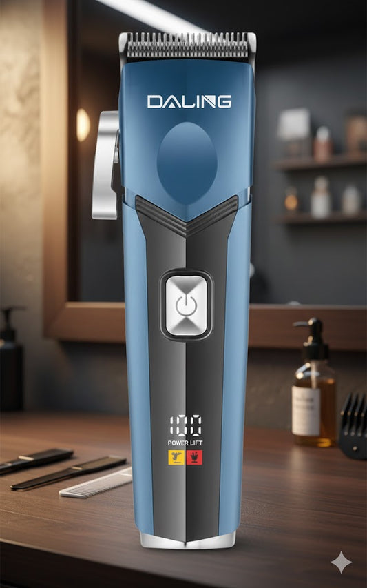 Daling DL-1779 Master Your Signature Look Smart Beard Trimmer For Men – Featuring Precision Blades and Real-Time LED Battery Monitoring"
